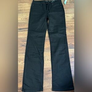Liverpool Jeans Company black stretch pants 6/28 short